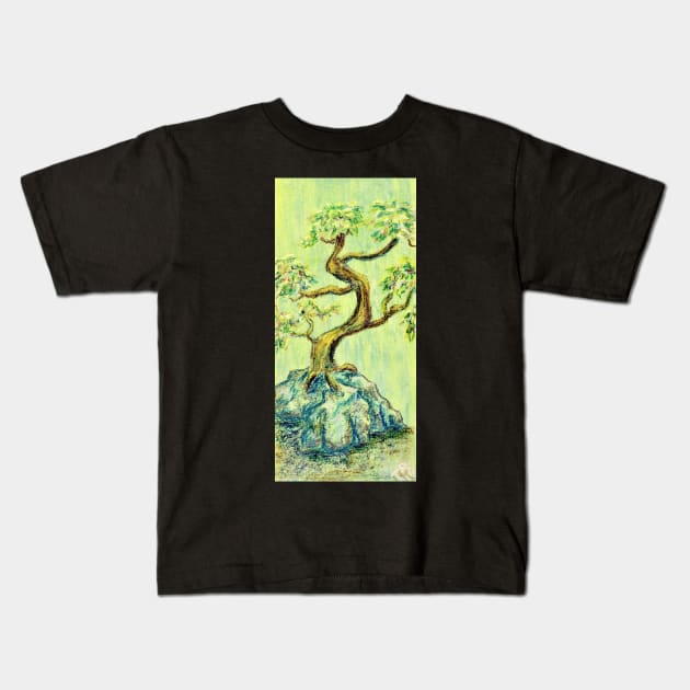 Gentle Bonsai Kids T-Shirt by MuseMints